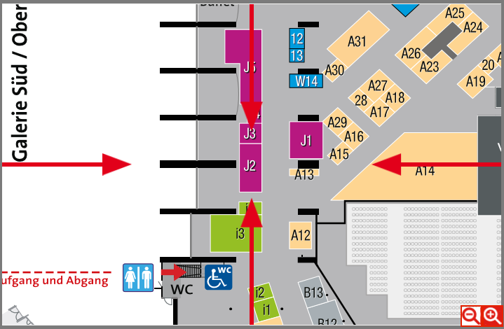 Hallenplan der Best Wien 2019